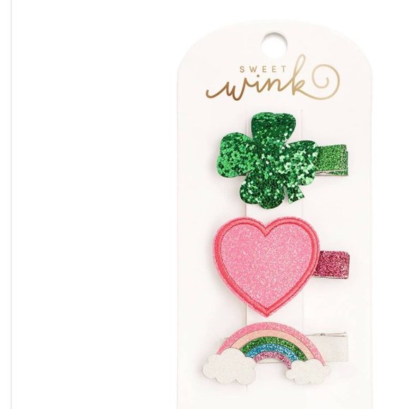 New - Sweet Wink - Lucky Charm Clip Set (Bundle of 2) - Picture 3 of 10